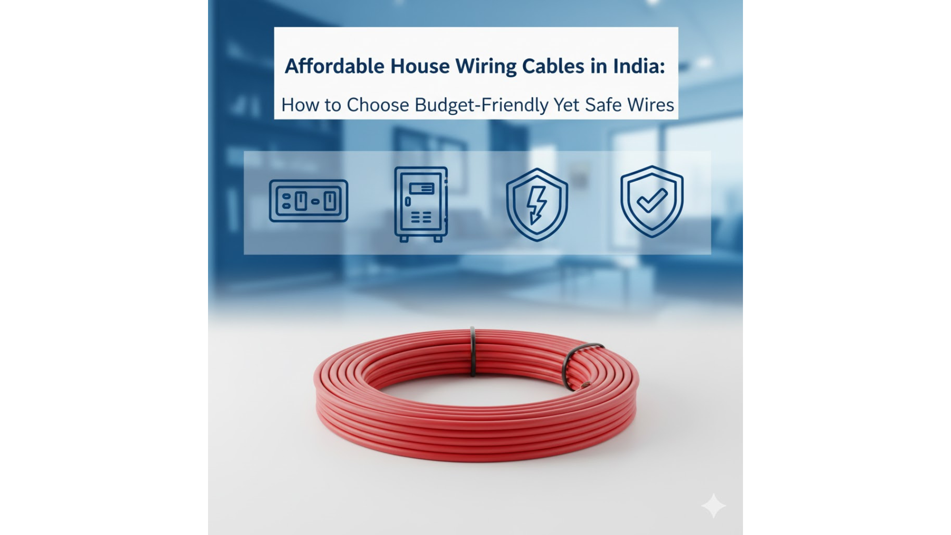 Affordable House Wiring Cables in India: How to Choose Budget-Friendly Yet Safe Wires