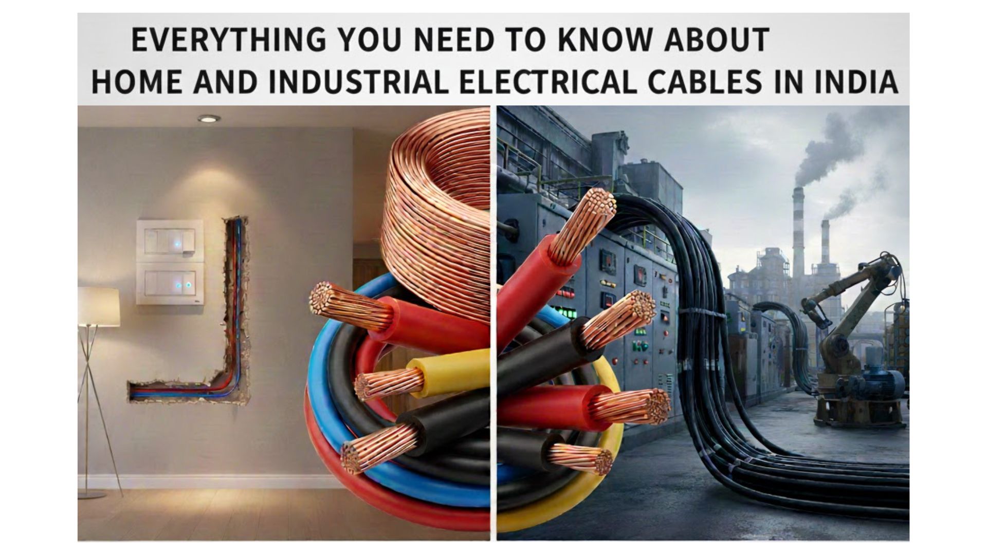 Home and Industrial Electrical Cables in India 