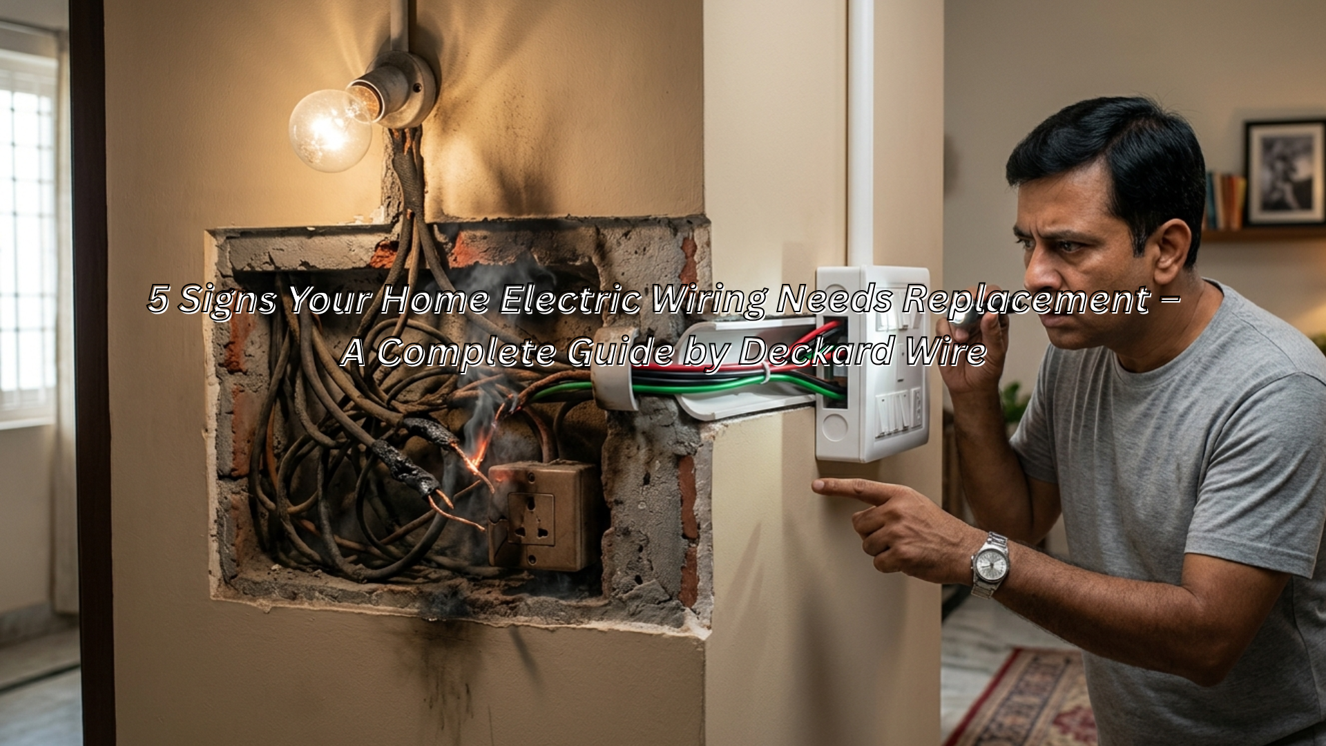 5 Signs Your Home Electric Wiring Needs Replacement – A Complete Guide by Deckard Wire