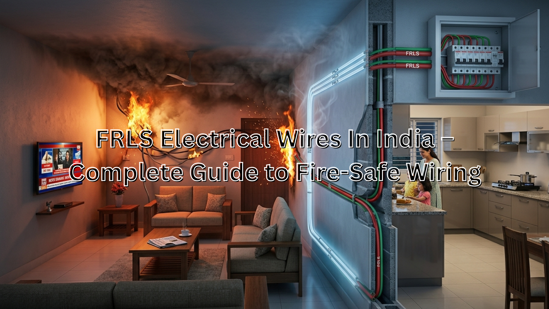 FRLS Electrical Wires In India – Complete Guide to Fire-Safe Wiring